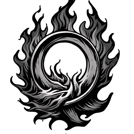 Burning Ring Of Fire Western