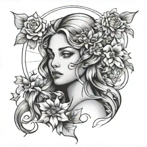 Virgo Zodiac Sign Women Face