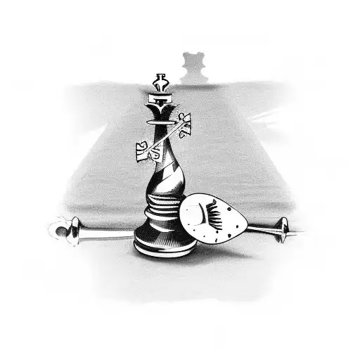 Chess Piano Fencing Sword