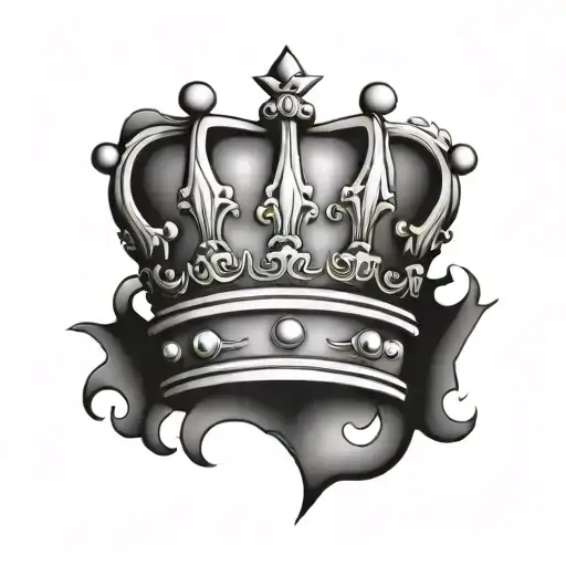 Crown With M Letter