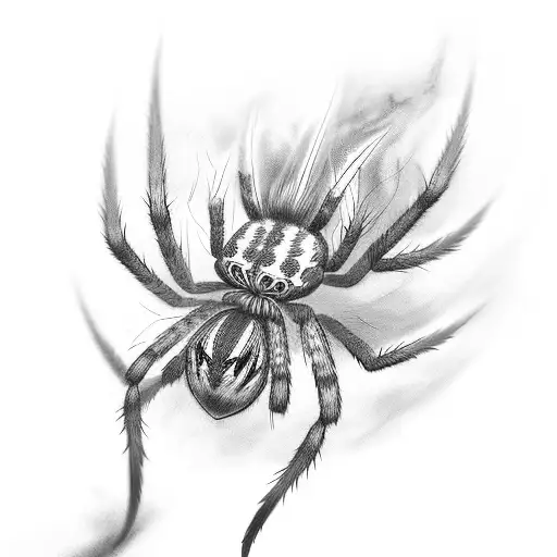 Smoky Spider Lilly With Katana