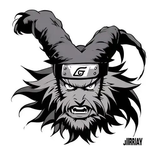 Naruto An Jiraiya Character