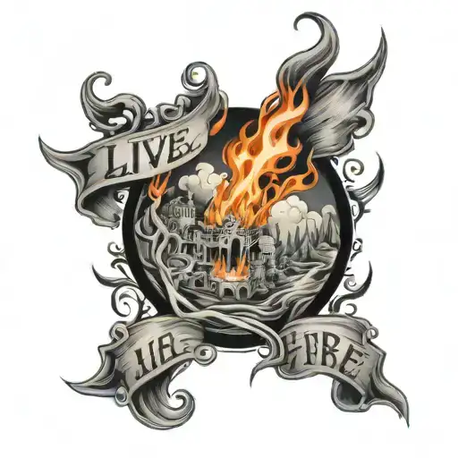Live Like The Worlds On Fire