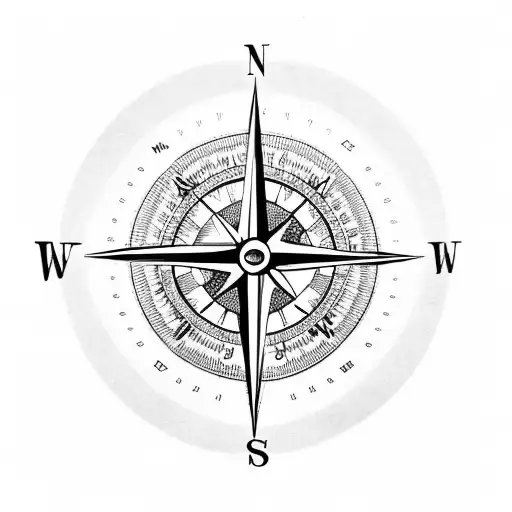 Compass With Cross