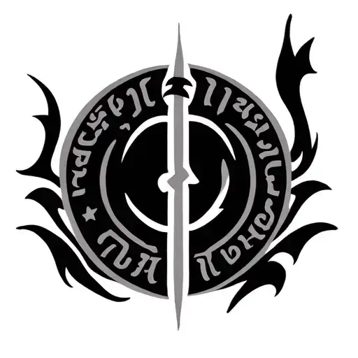 Circle Albanian Language