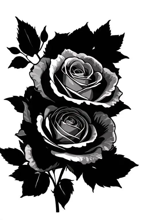 Roses And March Birth Flower And September Birth Flower