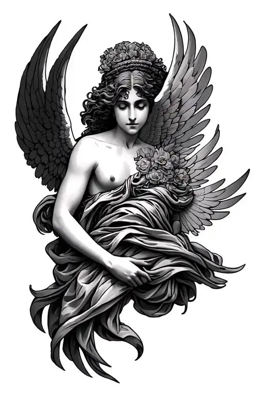 Angel Around Forearm Interrupted From Below