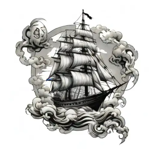 Ships And Nautical Figures