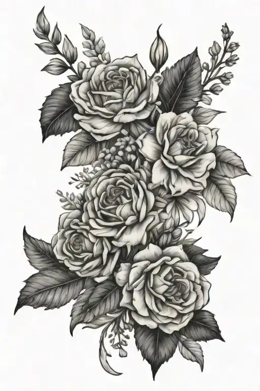 Birth Flower Bouquet