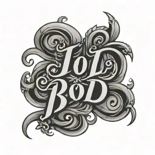 Lj Bold Font Lettering Style