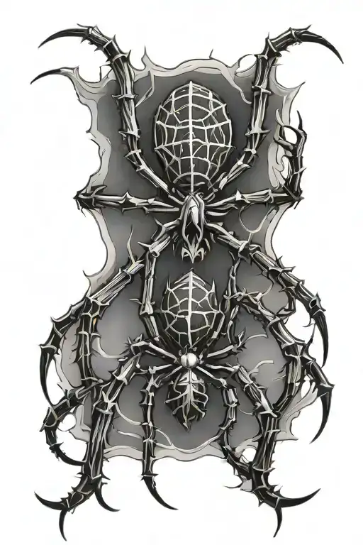 Spider With Thorns