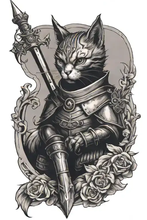 The Knight Cat