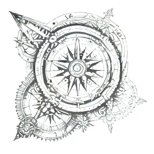 Protractor And Compass