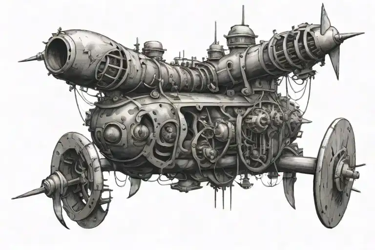 Submarine Skeleton Warfare Device