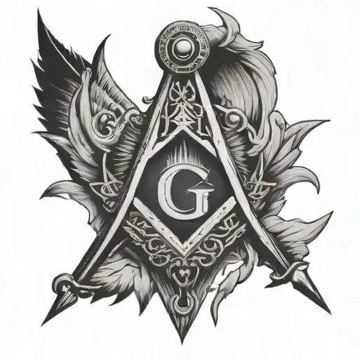 Square And Compasses No Background