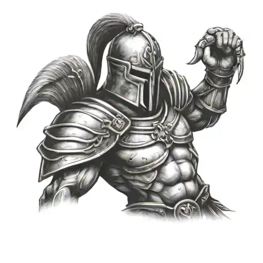 Gjost Spartan Warrior With Hand