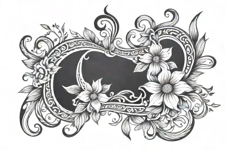 Horseshoe Floral Patterns