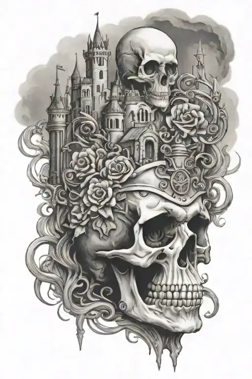 Skull And Castle