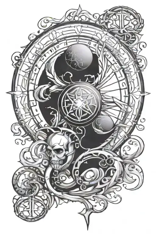 Astrology Sun In Scorpio Moon In Libra Symbol Intertwined