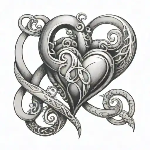 Heart With Infinity Symbol
