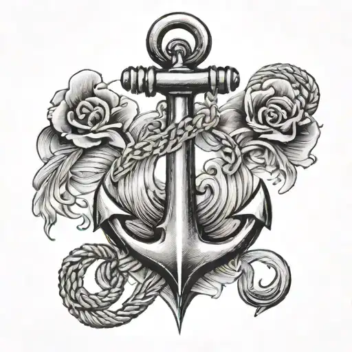 Navy Anchor