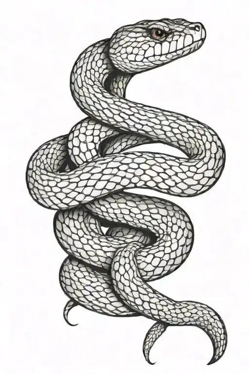 Snake With Quote 'Not All