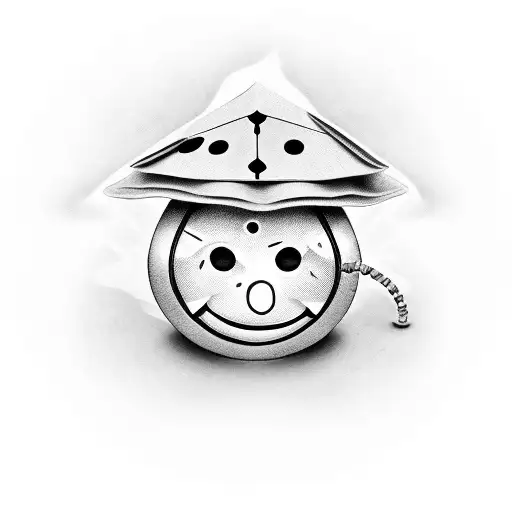 Money Bagsand Dice With Laughing Clown Faces