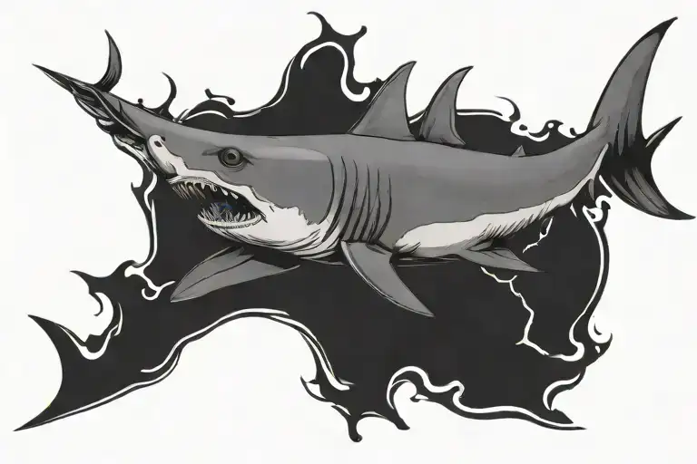 Spencer In The Shape Of A Shark