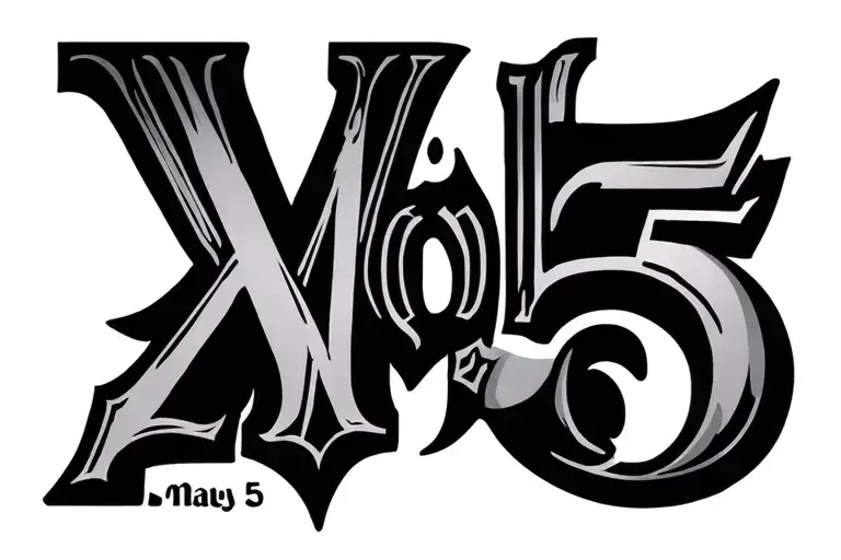 May 5Th 2005 Roman Numeral