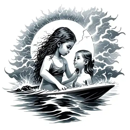 Sea Ray Sun Lightning Children