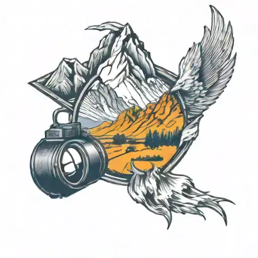 Perspective Change Through A Camera Lens Hiking Mountains Outside Rising Phoenix Inside