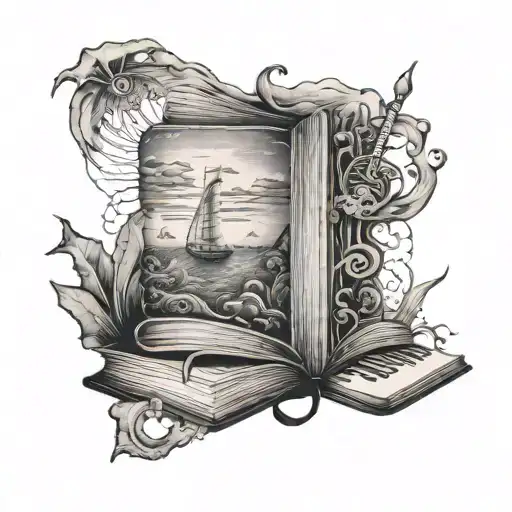 Music Books Nature Ocean