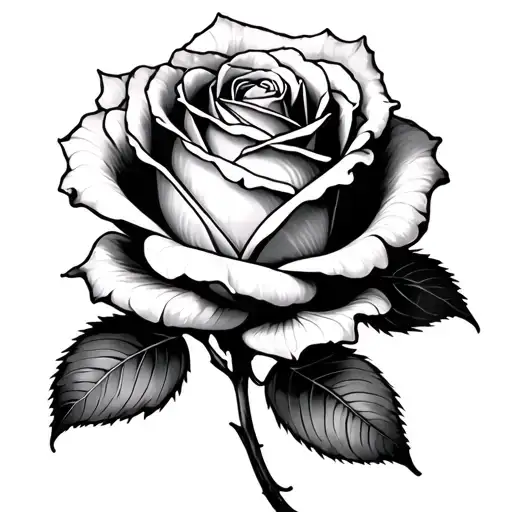 A Rose Came Into Life Became Bright But At The End Disappear