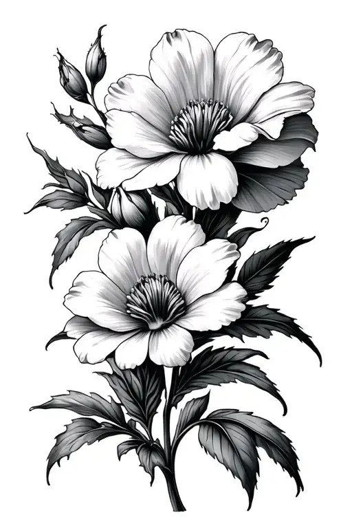 Birth Flower For Months Of February April May July And December