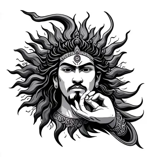 Apolaki Filipino Mythology Sun God Holding