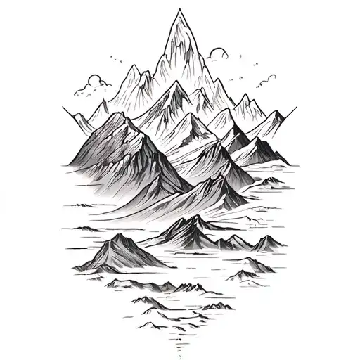 Huayhuash Mountain Range Pery