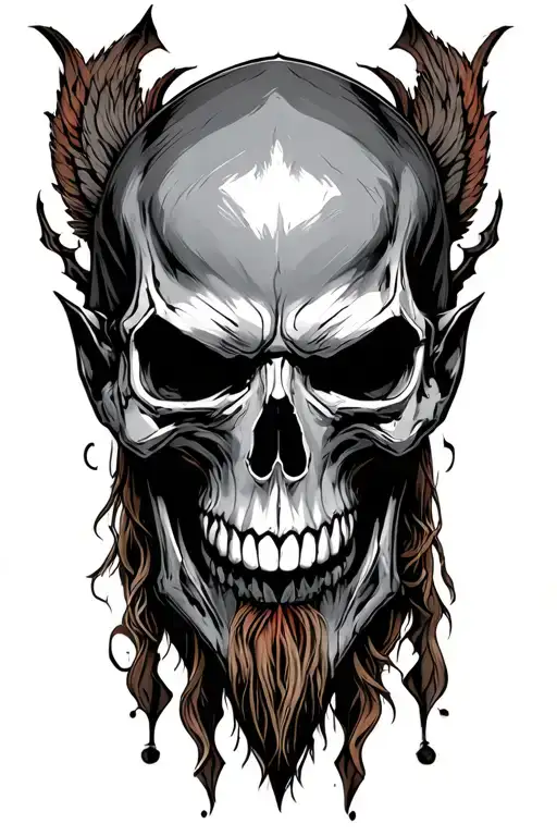 Kratos God Of War Skull