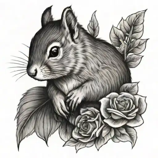 Robin Squirrel Fresia