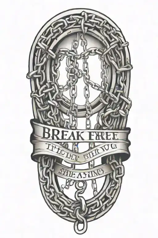 Break Free From The Chains That Bind You Text