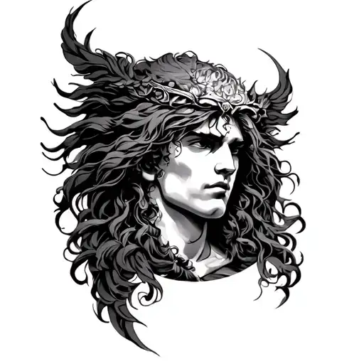 Gemini Dante Tattoo Design