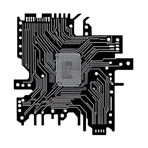 Open Source Board Circuit Cyberpunk