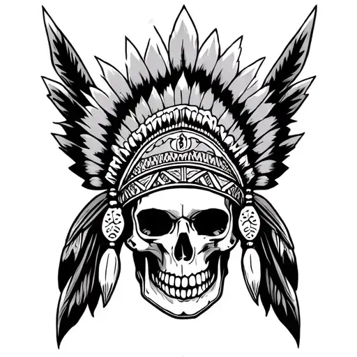 Western Indian Skull