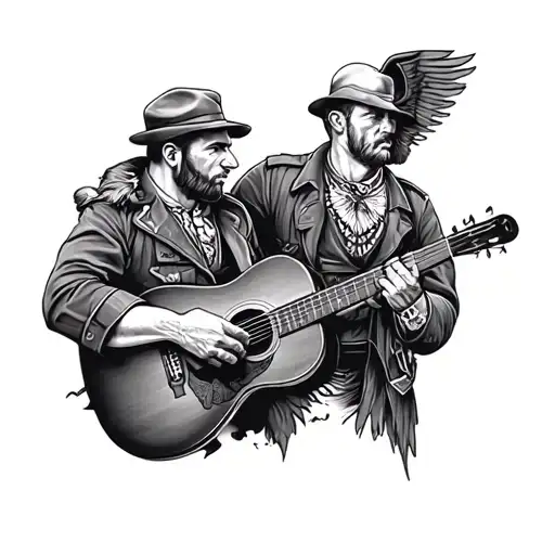 Brothers In Arms Song Memorial Tattoo For My Dad