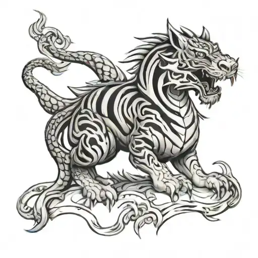 Tigre Brujula Dragon