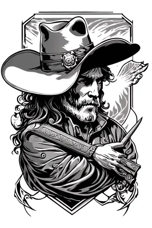 Stolen Land Western Sleeve