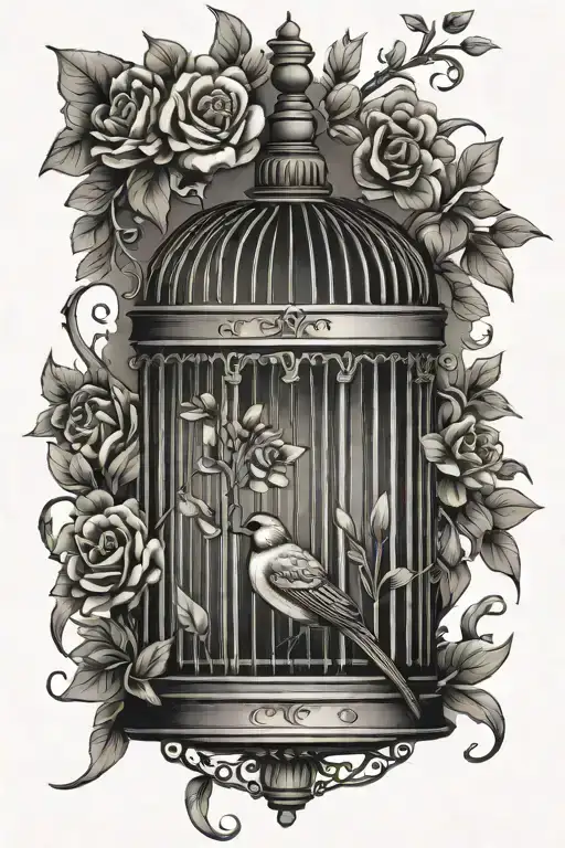 Vintage Bird Cage