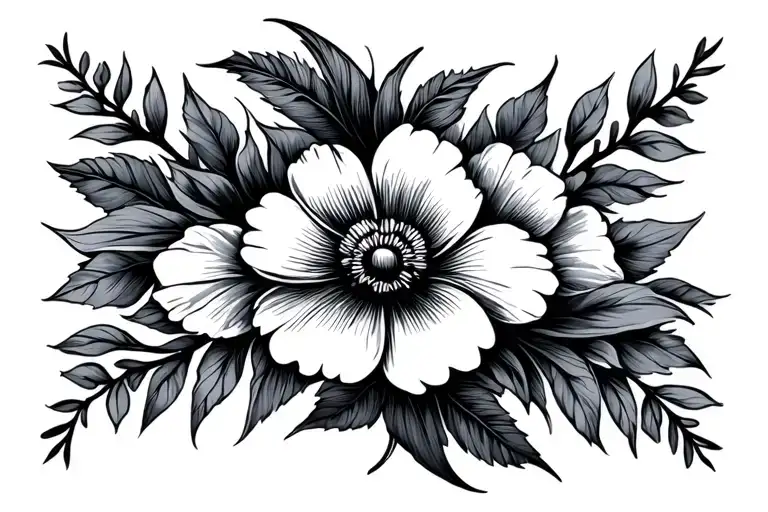 Floral Stripes Lines