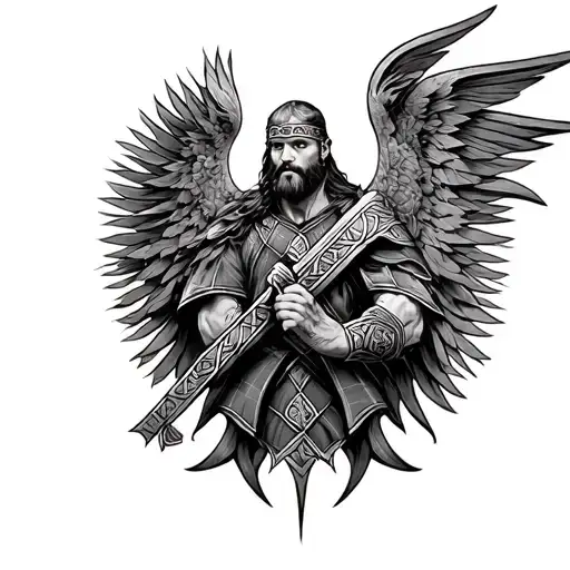 Macleod Of Lewis Colour Matching This Tartan Colour And Warrior Celtic Theme Legs Sleeve