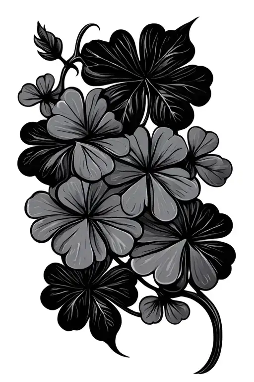 Clover Vine Thin Long