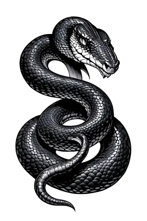 Gothic Style Snake